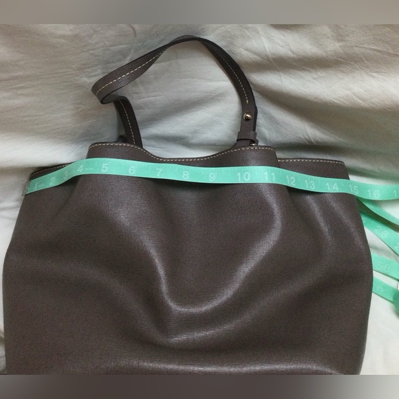 Dooney and Bourke Grey Shoulder Bag - Picture 12 of 16